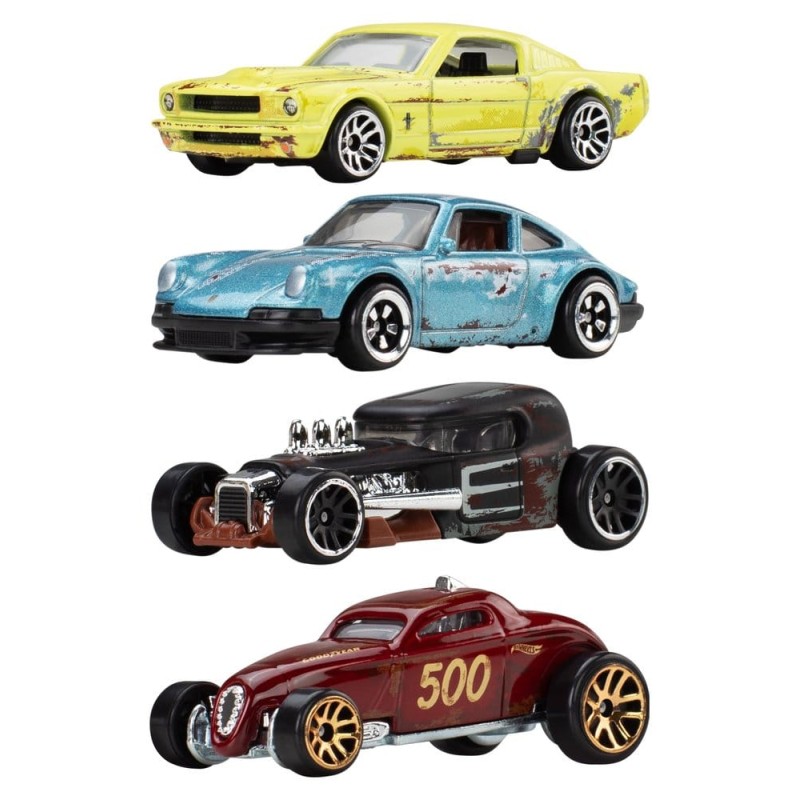 Hot Wheels Silver Series assortiment véhicules Die-Cast 1/64 Vintage 979K (10)
