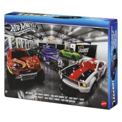 Hot Wheels Silver Series pack 6 véhicules Die-Cast 1/64 Legends