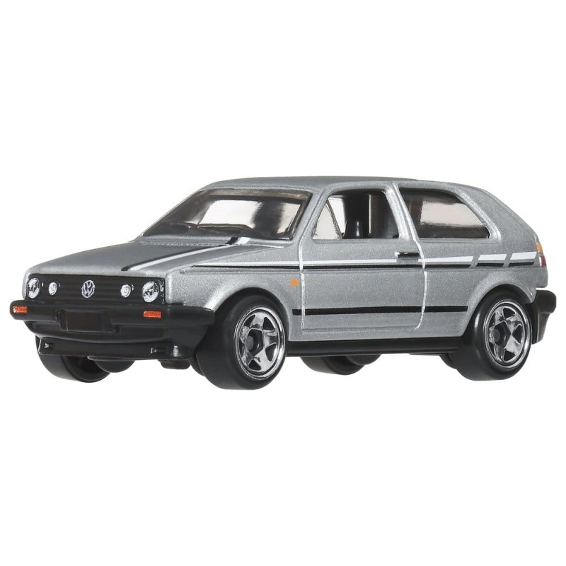 Hot Wheels Silver Series pack 6 véhicules Die-Cast 1/64 Euro Style