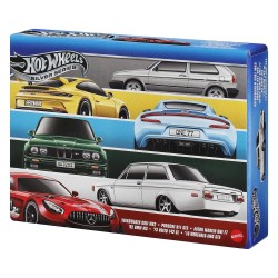 Hot Wheels Silver Series Die-Cast Vehicle 6-Pack 1/64 Euro Style