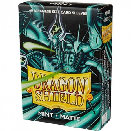 Dragon Shield Japanse maat Matte Sleeves - Mint (60 Sleeves) | 5706569111250