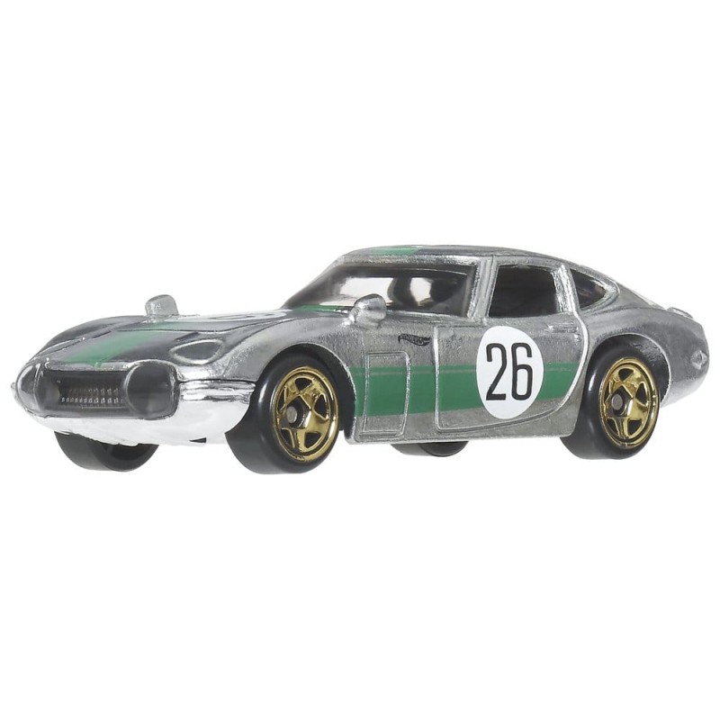Hot Wheels Silver Series pack 6 véhicules Die-Cast 1/64 ZAMAC