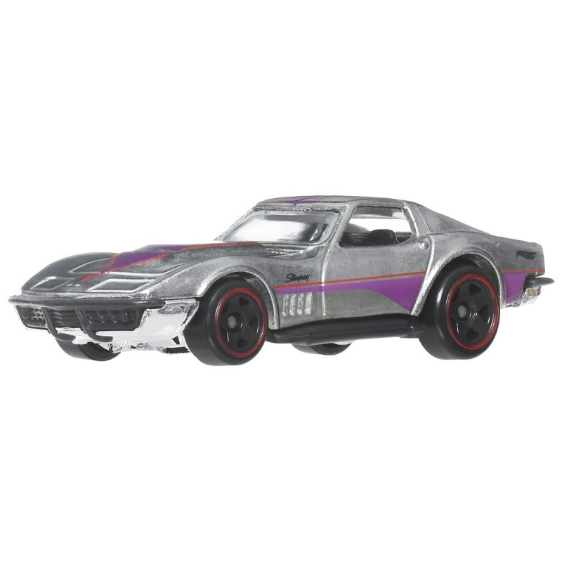 Hot Wheels Silver Series pack 6 véhicules Die-Cast 1/64 ZAMAC