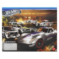 Hot Wheels Silver Series pack 6 véhicules Die-Cast 1/64 ZAMAC