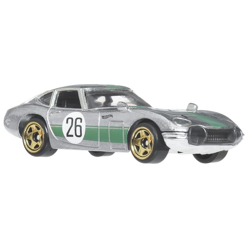 Hot Wheels Silver Series pack 6 véhicules Die-Cast 1/64 ZAMAC