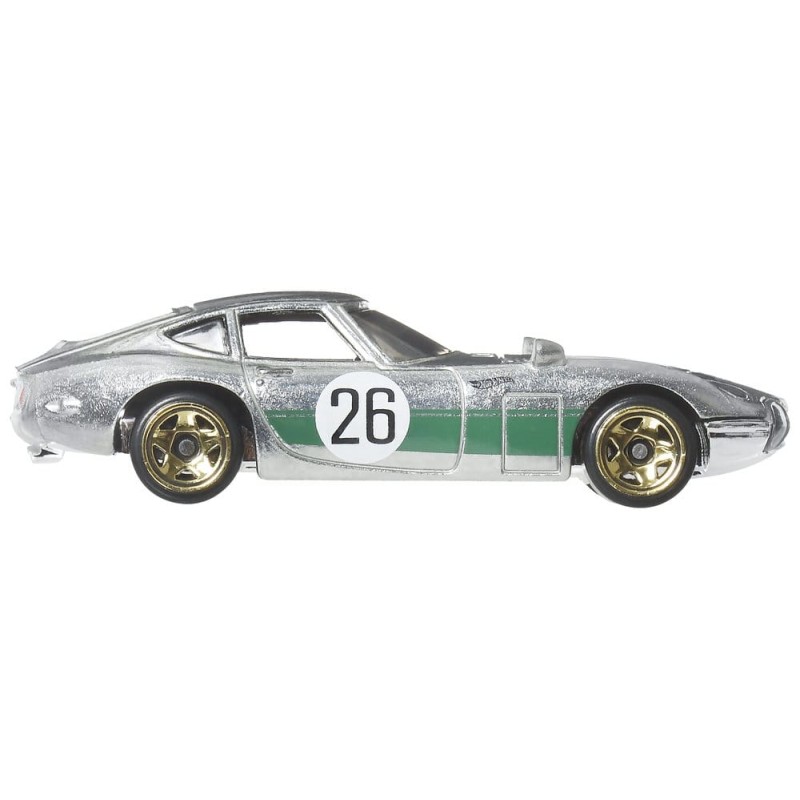 Hot Wheels Silver Series pack 6 véhicules Die-Cast 1/64 ZAMAC