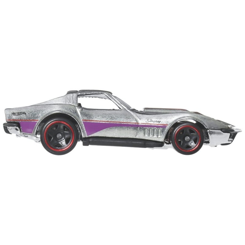 Hot Wheels Silver Series pack 6 véhicules Die-Cast 1/64 ZAMAC