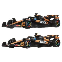 Formule 1 Hot Wheels Premium pack de 2 véhicules Die-Cast 1:64 Team McLaren