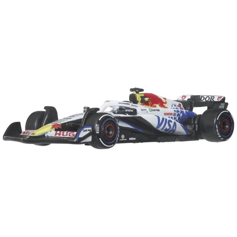 Formule 1 Hot Wheels Premium pack de 2 véhicules Die-Cast 1:64 Team Visa Cash App Racing Bulls