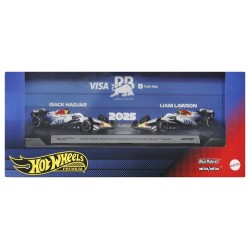 Formule 1 Hot Wheels Premium pack de 2 véhicules Die-Cast 1:64 Team Visa Cash App Racing Bulls