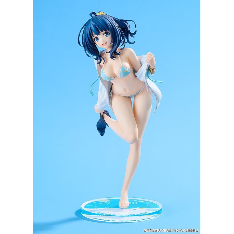 Makeine: Too Many Losing Heroines! PVC Figure 1/7 Anna Yanami: Swimsuit Ver. 24 cm