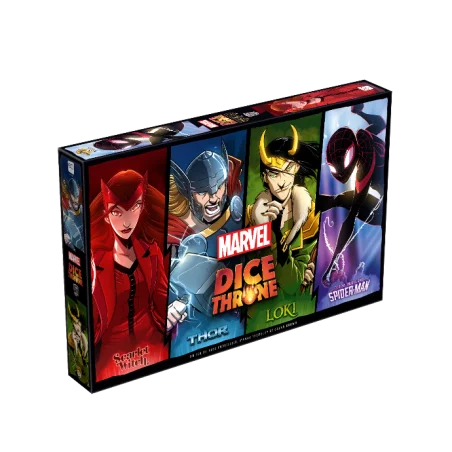 Dice Throne - Marvel : Thor, Loki, Spiderman, Scarlet Witch | 691835194035