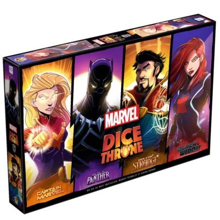 Dobbelstenen Troon - Marvel: Black Panther, Captain Marvel, Black Widow, Doctor Strange | 691835194134