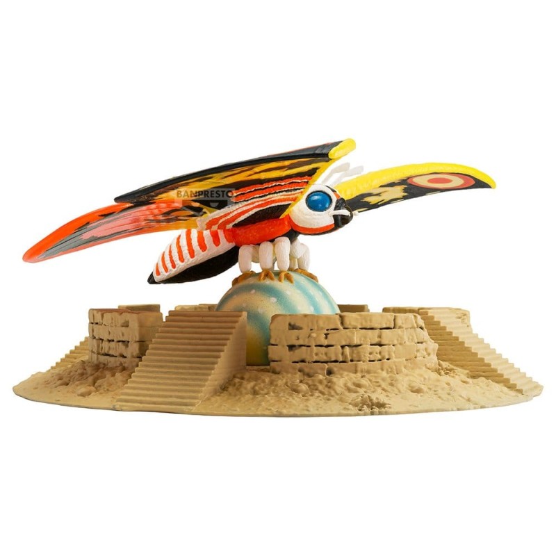 Rebirth of Mothra Toho Monster Series Art Vignette PVC Figure Mothra (1996) 5 cm