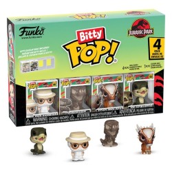 Jurassic Park pack 4 figurines Bitty POP! Vinyl Series 2 2,5 cm