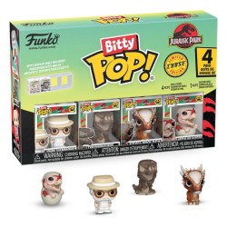 Jurassic Park pack 4 figurines Bitty POP! Vinyl Series 2 2,5 cm