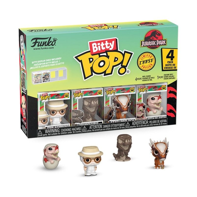 Jurassic Park Bitty POP! Vinyl Figure 4-Pack Series 2 2,5 cm