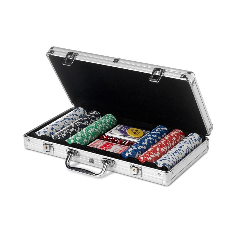 Poker - Mallette Aluminium 300 Jetons | 8422878703005