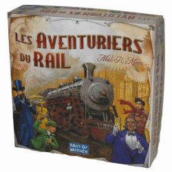 jeu : Les Aventuriers du Rail éditeur : Days of Wonder version française