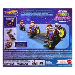 Super Mario Galaxy, le film Hot Wheels véhicule radiocommandé Mario Wheelie Motocross