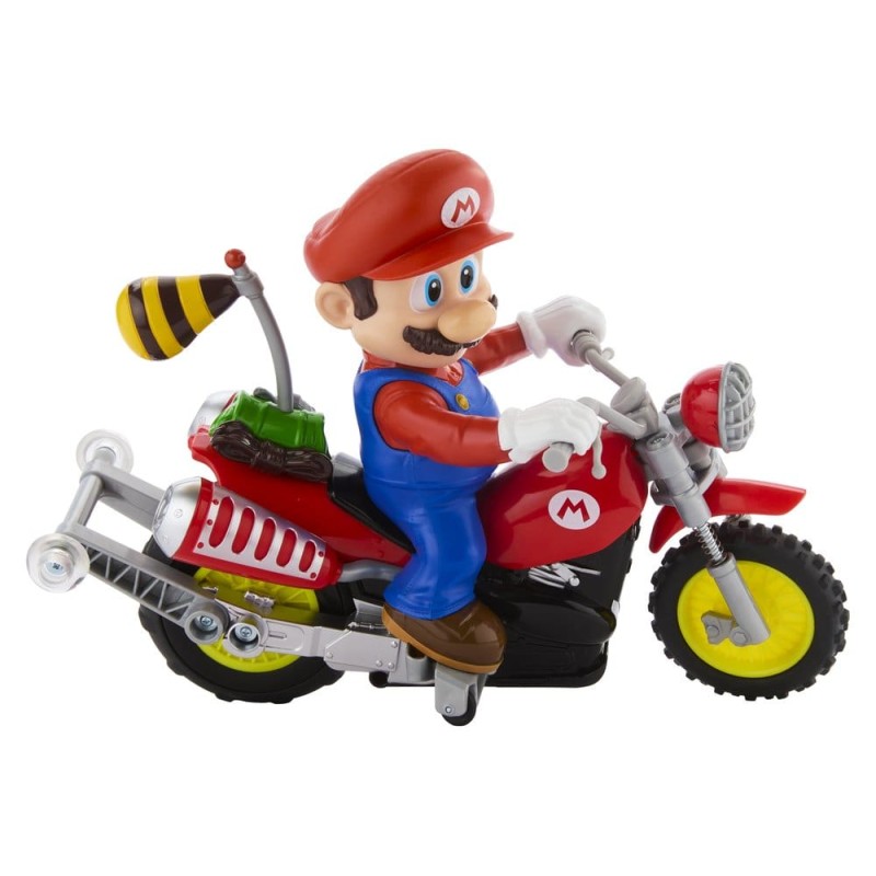 The Super Mario Galaxy Movie Hot Wheels RC Vehicle Mario Wheelie Motocross