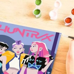 KPop Demon Hunters CreArt set de peinture par numéros Huntrix