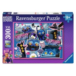 KPop Demon Hunters puzzle pour enfants Derpy & Sussie (300 Pièces XXL)