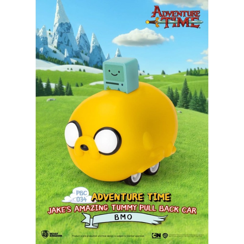 Adventure Time voiture à rétrofriction Jake's Amazing Tummy 5 cm Blind Box Assortiment (6)