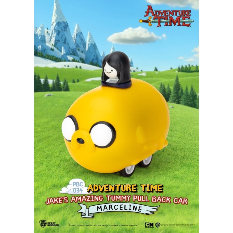Adventure Time voiture à rétrofriction Jake's Amazing Tummy 5 cm Blind Box Assortiment (6)