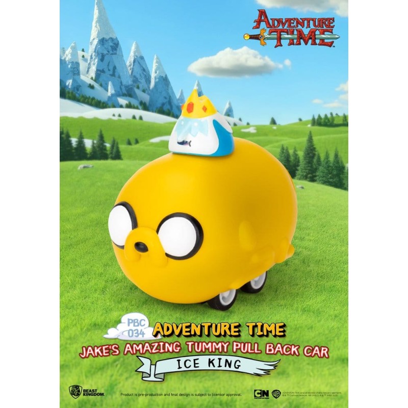 Adventure Time voiture à rétrofriction Jake's Amazing Tummy 5 cm Blind Box Assortiment (6)