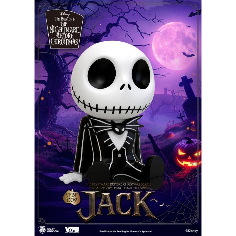 L'Étrange Noël de monsieur Jack Palm Size Figurine Tirelire Jack 12 cm