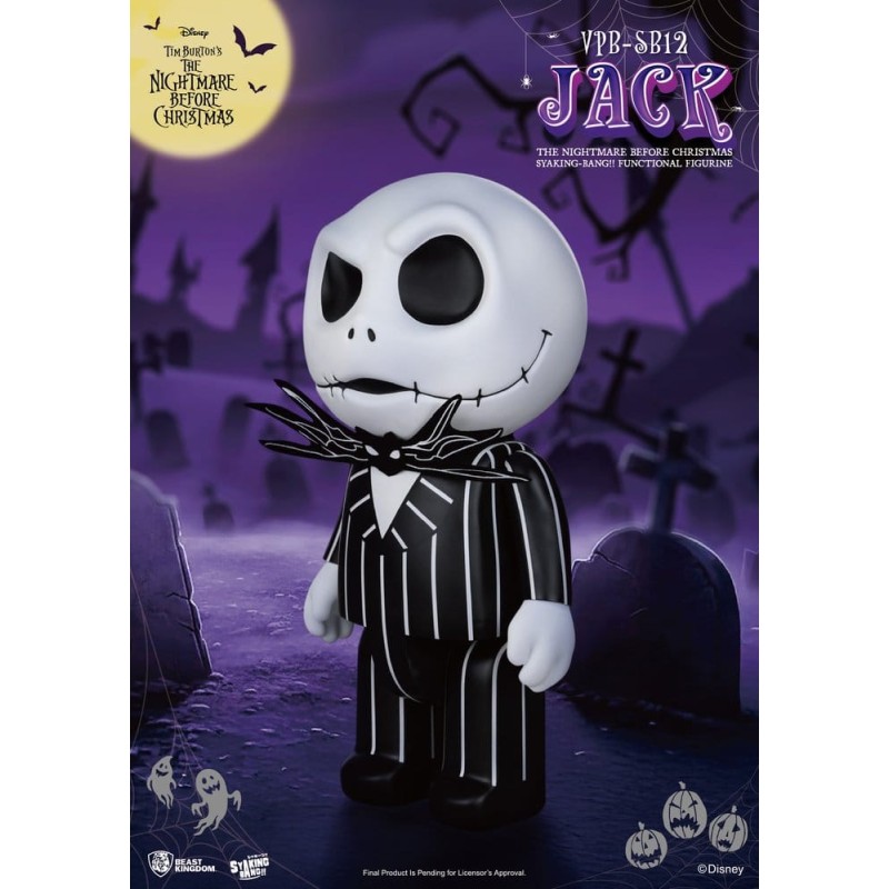 L'Étrange Noël de monsieur Jack syaking-bang Figurine Tirelire Jack 47 cm