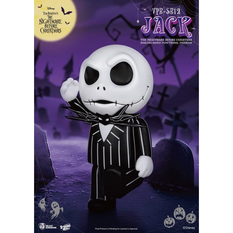 L'Étrange Noël de monsieur Jack syaking-bang Figurine Tirelire Jack 47 cm