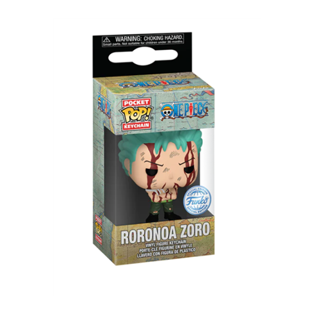 One Piece Keychain Funko POP! Roronoa Zoro "Nothing Happened" | 889698768801