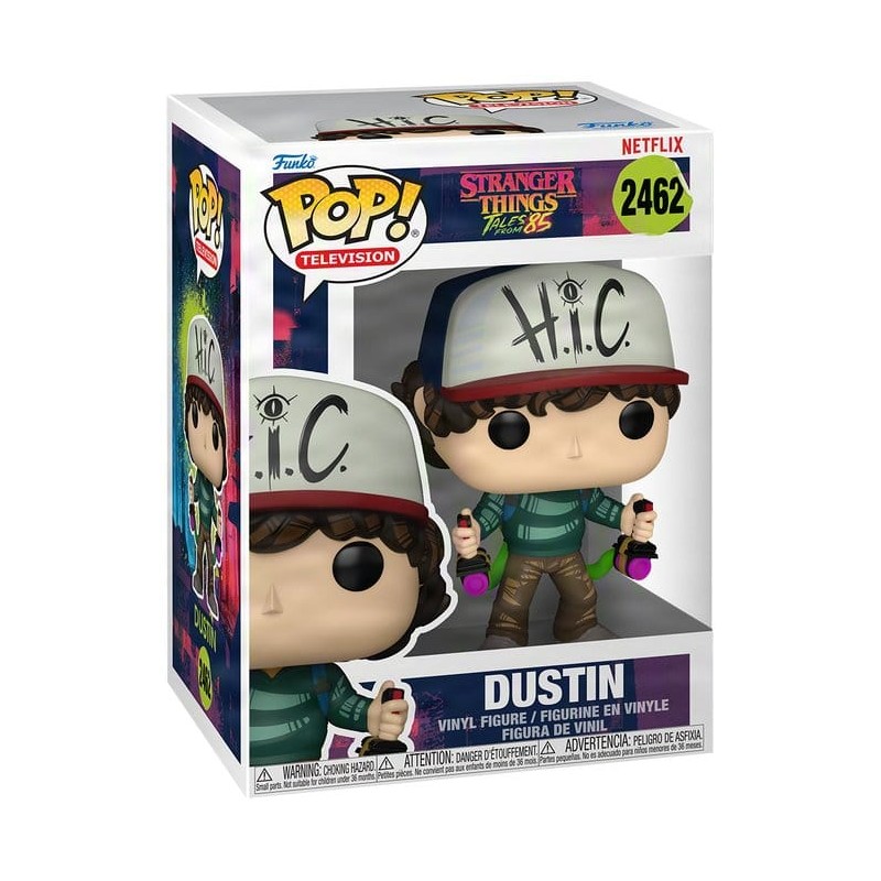 Stranger Things: Tales from '86 POP! Animation Vinyl Figure Dustin 9 cm