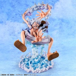 One Piece figurine PVC Portrait.Of.Pirates "Evolutionary History" Monkey D. Luffy "Gear Fifth" 26 cm