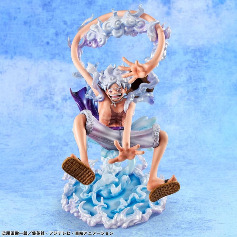 One Piece figurine PVC Portrait.Of.Pirates "Evolutionary History" Monkey D. Luffy "Gear Fifth" 26 cm