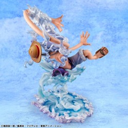 One Piece figurine PVC Portrait.Of.Pirates "Evolutionary History" Monkey D. Luffy "Gear Fifth" 26 cm