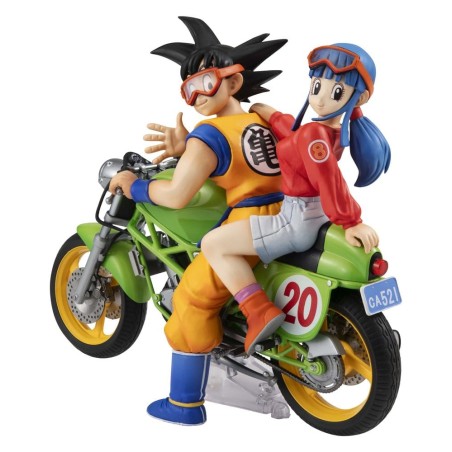 Dragon Ball Z figurine PVC Desktop Real McCoy 05 Son Goku & Chichi Limited Repeat Ver. 15 cm