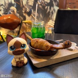 Monster Hunter Look Up figurine PVC Airou 11 cm (with gift)
