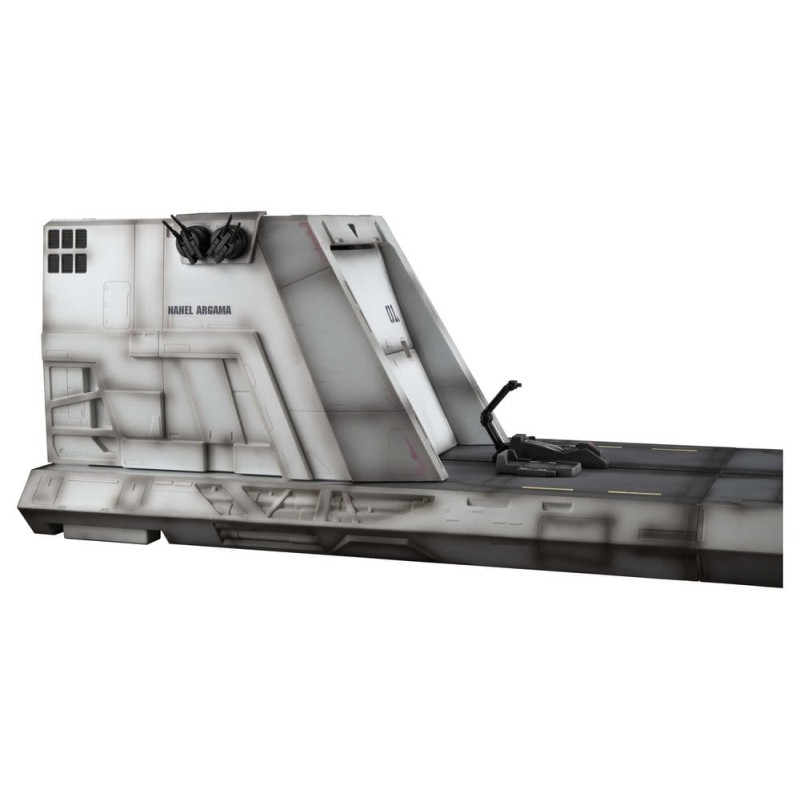 Gundam Unicorn Realistic Model Series Diorama 1/144 Scale Nahel Argama Catapult Deck (UC ver.) 138 cm