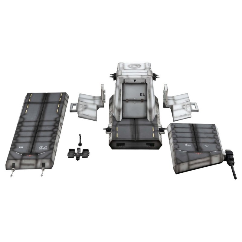 Gundam Unicorn diorama 1/144 Scale Realistic Model Series Nahel Argama Catapult Deck (UC ver.) 138 cm