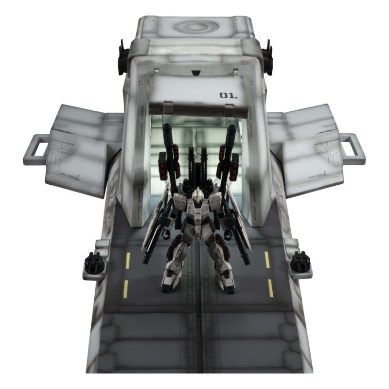 Gundam Unicorn diorama 1/144 Scale Realistic Model Series Nahel Argama Catapult Deck (UC ver.) 138 cm