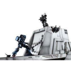 Gundam Unicorn Realistic Model Series Diorama 1/144 Scale Nahel Argama Catapult Deck (UC ver.) 138 cm