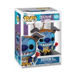 Disney Stitch in Costume Figurine Funko POP! Movie Vinyl Stitch As Beast - 9 cm