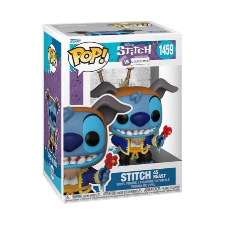 Disney Stitch in Costume Figure Funko POP! Movie Vinyl Stitch As Beast - 9 cm | 889698751629