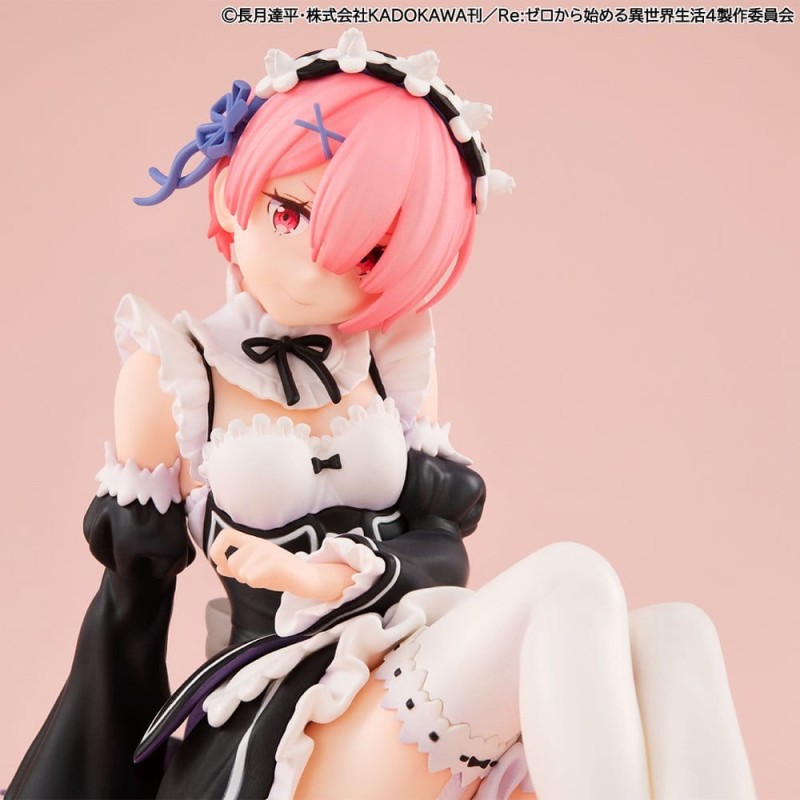 Re:Zero figurine PVC Melty Princess Ram Palm Size 9 cm