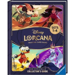 Disney Lorcana TCG livre Le Guide Officiel du Collectionneur : Sets 1-4 *ALLEMAND*