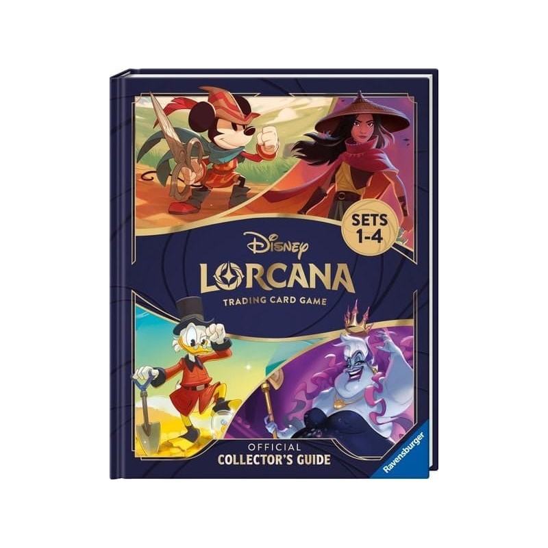 Disney Lorcana TCG livre Le Guide Officiel du Collectionneur : Sets 1-4 *ANGLAIS*