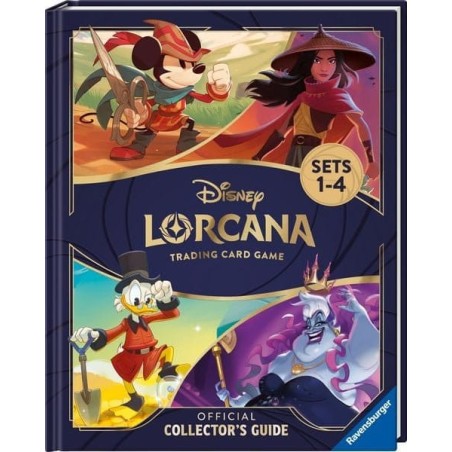 Disney Lorcana TCG livre Le Guide Officiel du Collectionneur : Sets 1-4 *ANGLAIS*